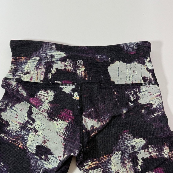 Lululemon Wunder Under Pant Leggings Kara Blossom Multi size 4 - Picture 7 of 11